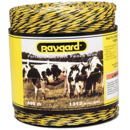 Parker Mccrory 1,312 ft. Yellow And Black Portable Electric Fence Wire PA310990